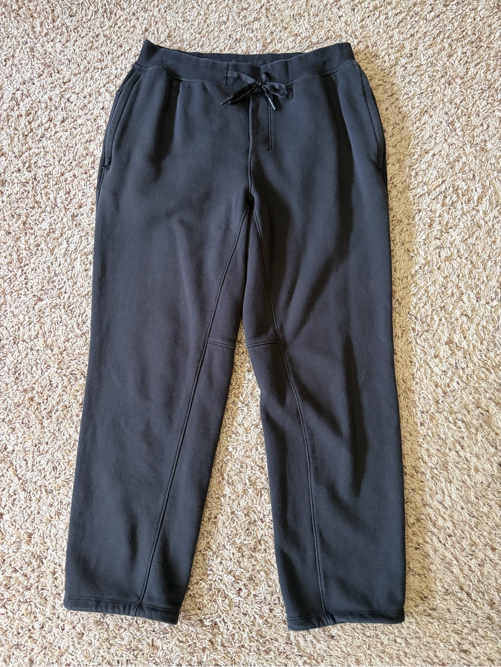 lululemon athletica Men's Black Jogger Sweatpants
